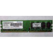 Модуль оперативной памяти 4Gb DDR2 Patriot PSD24G8002 pc-6400 (800MHz)  (Монино)