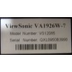ViewSonic VA1926W-7 (Монино)