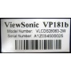 Viewsonic VP181b (Монино)