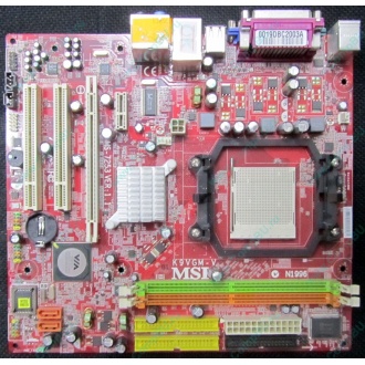 Б/У материнская плата с дефектом MSI MS-7253 K9VGM-V VER 1.1 s.AM2 (Монино)