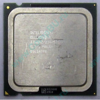 Процессор Intel Celeron D 345J (3.06GHz /256kb /533MHz) SL7TQ s.775 (Монино)